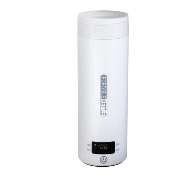 Elektrisk Resekanna, 300W Effekt, 500ml Kapacitet,VIT, 401-500 ml