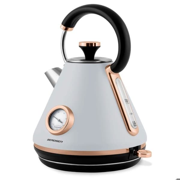 Elkanna med termometer 1,7L Berdsen BD-701 grå