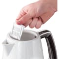 Miniatyrbillede 3 af 4: Elkedel - RUSSELL HOBBS - Hvid struktur - 2400 W - 1,7 L - Hurtigkogende zoner - Energibesparende - LED-belysning