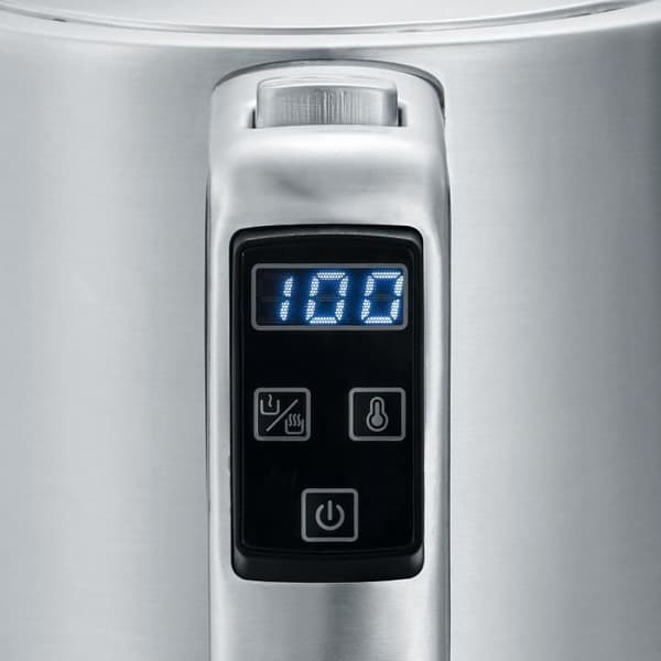 SEVERIN WK3418 Elkedel - Rustfrit Stål - 1,7 L - Justerbar Temperatur - LCD Display