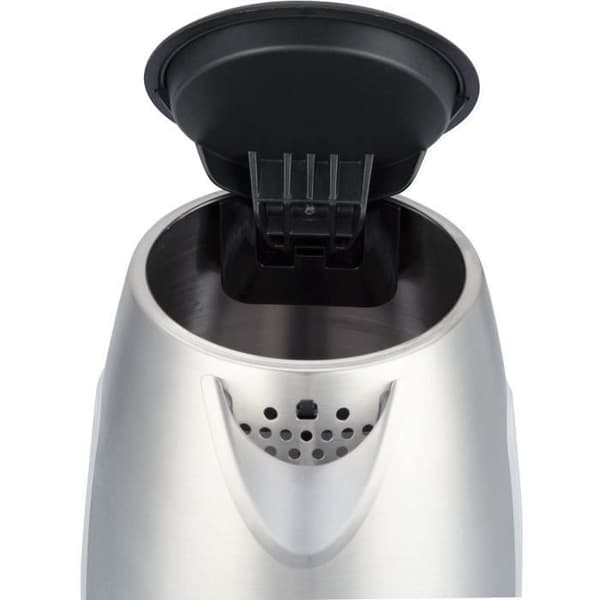Elkedel - BRANDT - BO1202B - 1,7 L - 5 temperaturer + varmholdning - Rustfrit stål og sort