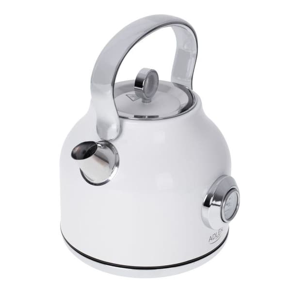 Elkanna - ADLER - AD 1346 - 1,7L - Termometer - Rostfritt stål