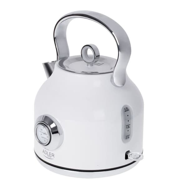 Elkanna - ADLER - AD 1346 - 1,7L - Termometer - Rostfritt stål