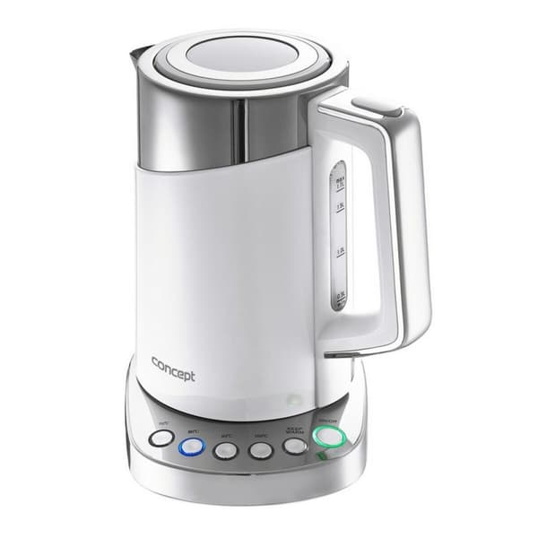 Vattenkokare Concept RK3170  Vit plástico,acero inoxidable 2200 W 1,7 L