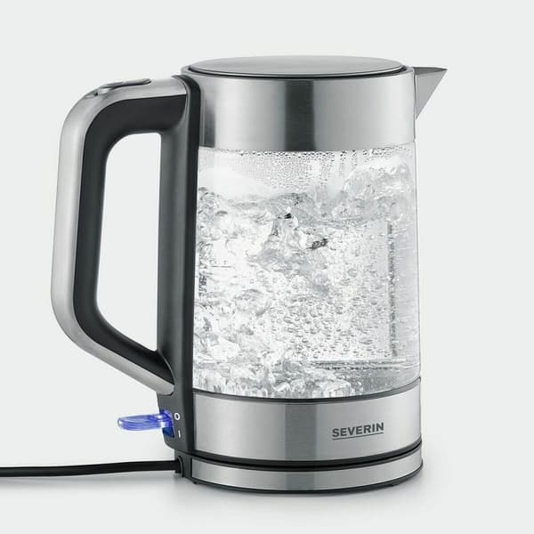 Vattenkokare med LED -ljus Severin WK 3420 Svart 2200 W 1,7 L