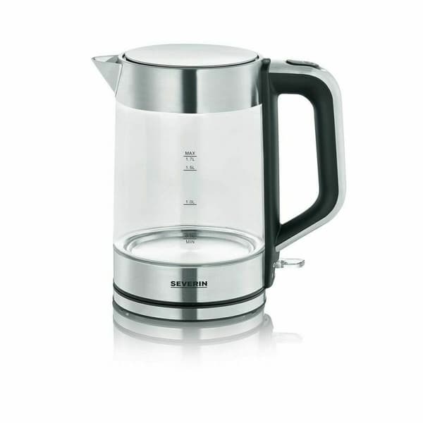 Vattenkokare med LED -ljus Severin WK 3420 Svart 2200 W 1,7 L