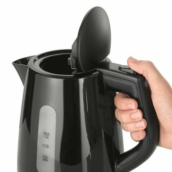 Vedenkeitin ja Elektroninen Teenkeitin Severin WK 3410 Musta Muovinen 2200 W 1 L