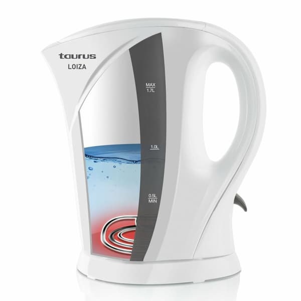 Vattenkokare Taurus Vit Plast 2200 W 1,7 L