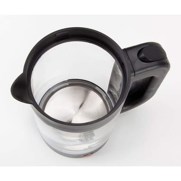 Vattenkokare JATA 1500 W 1,2 L Transparent Rostfritt stål Borosilikatglas