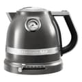 Miniatyrbild 1 av 3: Vattenkokare KitchenAid 5KEK1522EMS Grå 2400 W 1,5 L Rostfritt stål