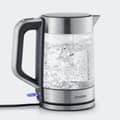 Pikkukuva 2 / 7: Severin WK 3420 vedenkeitin 1,7 L 2200 W Musta, Ruostumaton teräs, Läpinäkyvä