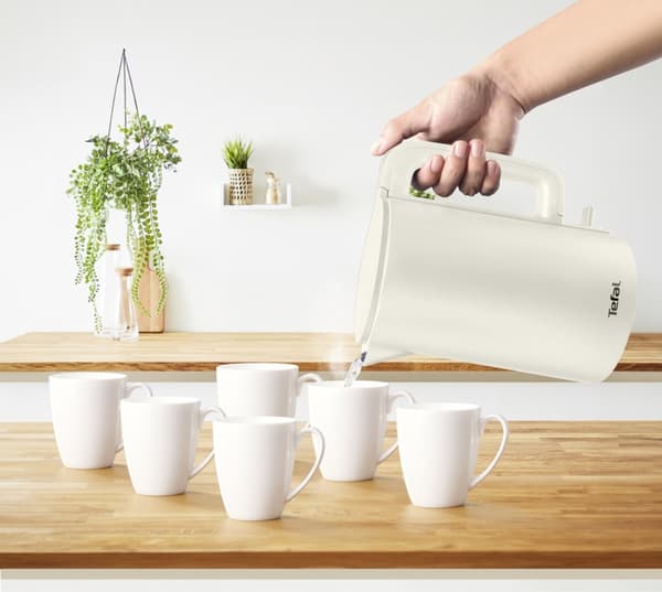 Tefal Thermo Protect KO140AE0 vedenkeitin 1,5 L 1500 W Valkoinen