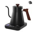 Miniatyrbillede 1 af 2: Elektrisk Gooseneck Kedel, 1200W Effekt, Justerbar Temperatur 40-100 °C, Sikkerhedsfunktion,sort, EU