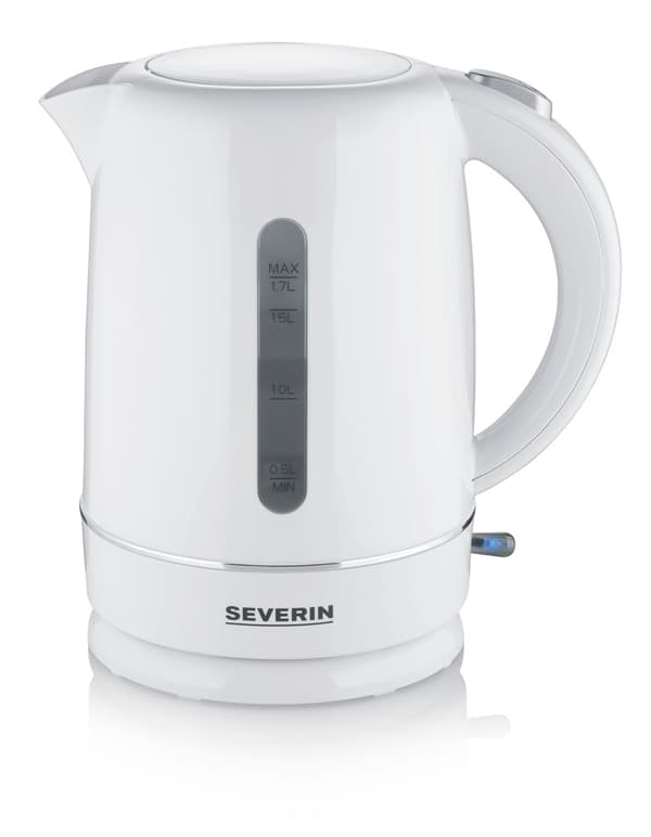 Severin WK 4325 elkedel 1,7 L 2200 W Hvid