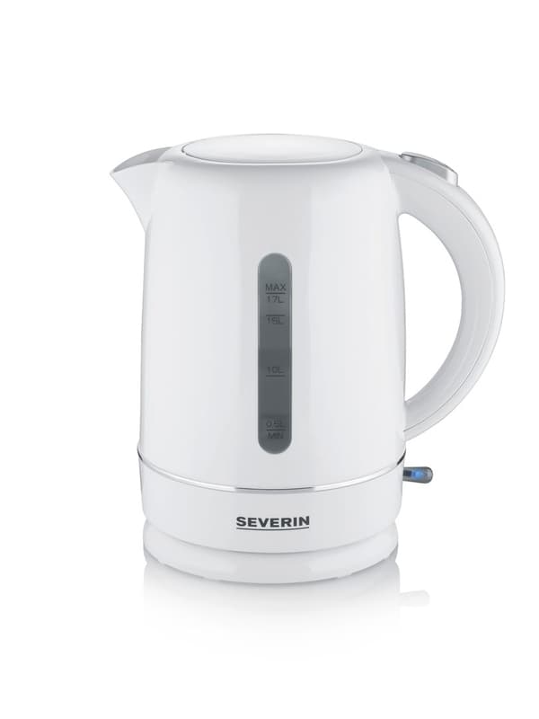 Severin WK 4325 elkedel 1,7 L 2200 W Hvid