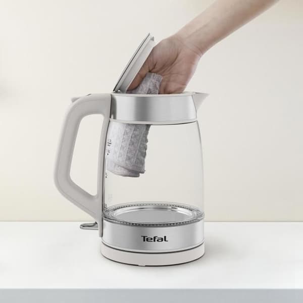 Tefal KI605B30 Teapot i glas grå