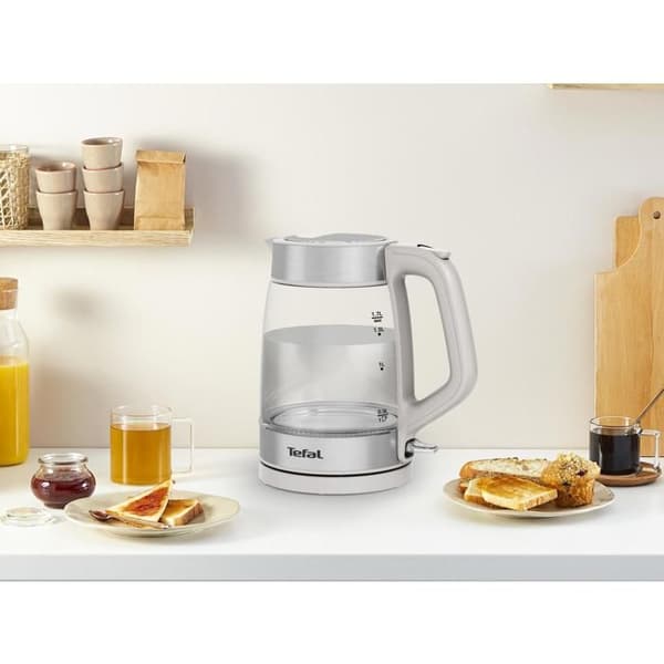 Tefal KI605B30 Teapot i glas grå