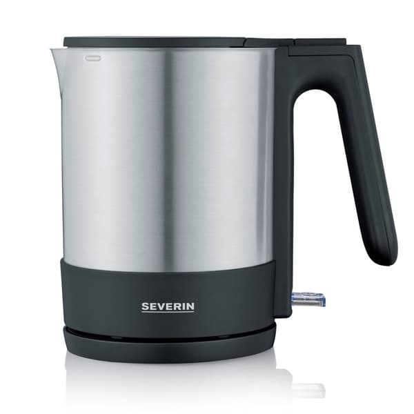 Severin WK 3409 elkedel 1,7 L 2200 W Sort, Rustfrit stål