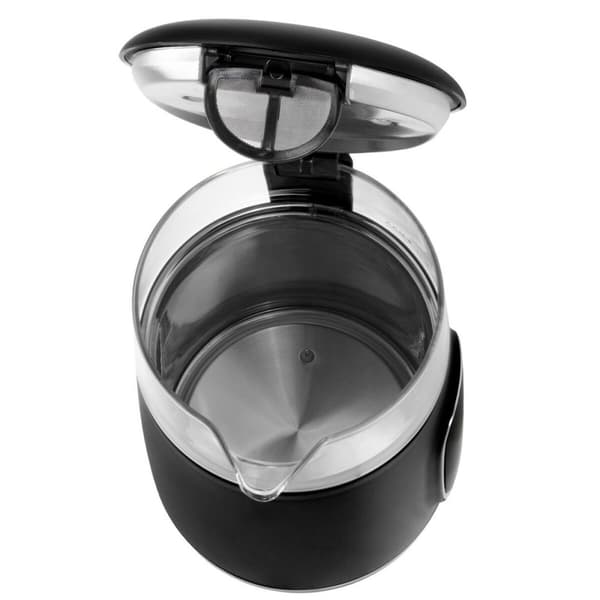 Vedenkeitin Adler AD 1305bs Musta Hopeinen 2200 W 1,7 L