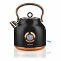 Miniatyrbillede 1 af 4: Vandkedel og Elektrisk Tekedel Haeger EK-22B.024A Sort Rustfrit stål 2200 W 1,7 L