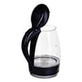 Miniatyrbillede 3 af 5: Kedel Esperanza Sort Glas Plastik 2200 W 1,7 L