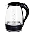 Miniatyrbillede 2 af 5: Kedel Esperanza Sort Glas Plastik 2200 W 1,7 L