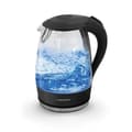 Miniatyrbillede 1 af 5: Kedel Esperanza Sort Glas Plastik 2200 W 1,7 L