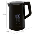 Miniatyrbillede 5 af 8: Kedel Proficook PC-WKS 1243 Sort Rustfrit stål 2200 W 1,7 L