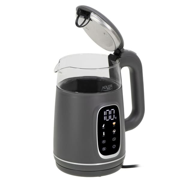 Kedel Adler AD 1305gs Grå Sølvfarvet 2200 W 1,7 L