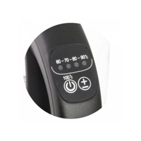 Vedenkeitin Esperanza EKK027 Musta Lasi Muovinen 2200 W 1,7 L