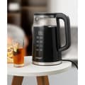 Miniatyrbillede 4 af 7: Kedel Feel Maestro MR-049 Sort Gennemsigtig Krystal Borosilikatglas 2200 W 1,7 L
