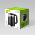 Miniatyrbillede 2 af 7: Kedel Feel Maestro MR-049 Sort Gennemsigtig Krystal Borosilikatglas 2200 W 1,7 L