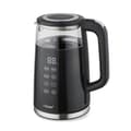 Miniatyrbillede 1 af 7: Kedel Feel Maestro MR-049 Sort Gennemsigtig Krystal Borosilikatglas 2200 W 1,7 L