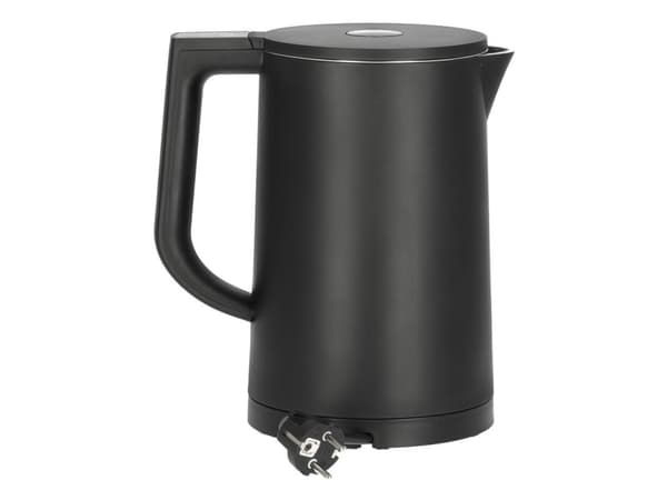 Severin WK 3483, 1,7 L, 2200 W, Sort, Plast, Rustfrit stål, Justerbar termostat, Vandmåler