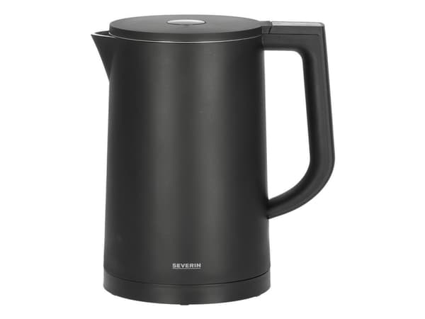 Severin WK 3483, 1,7 L, 2200 W, Sort, Plast, Rustfrit stål, Justerbar termostat, Vandmåler