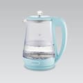 Miniatyrbillede 1 af 3: Kedel Feel Maestro MR-052 Blå Krystal 2200 W 1,7 L