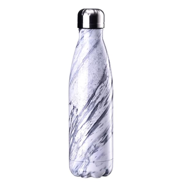 Vesipullo 500 ml ruostumatonta terästä - Marmori