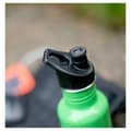 Miniatyrbild 3 av 3: Klean Kanteen svart sportkork till vattenflaska