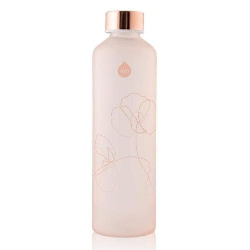 EQUA vattenflaska glas 750ml Mismatch Bloom