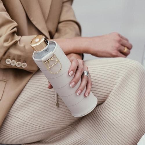 EQUA vattenflaska glas 750ml Mismatch Beige