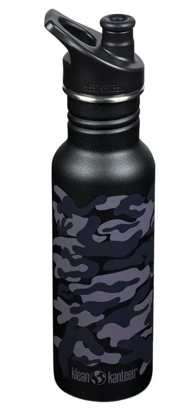 Klean Kanteen Classic sportflaska av stål med sportkork 532ml