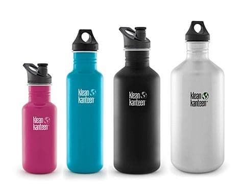 Klean Kanteen Classic sportflaska av stål med sportkork 532ml