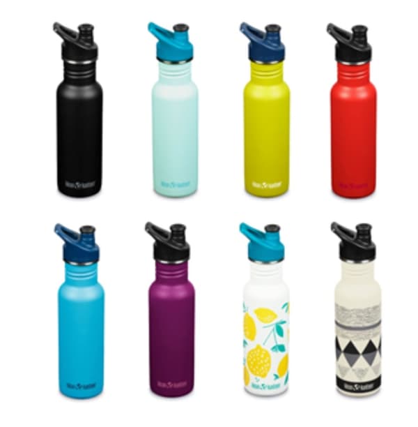 Klean Kanteen Classic sportflaska av stål med sportkork 532ml