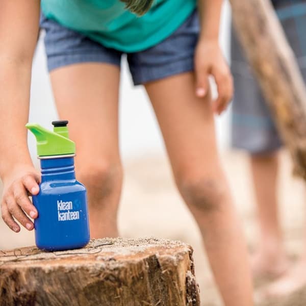 Klean Kanteen Kid Classic sportkork vattenflaska för barn 355ml