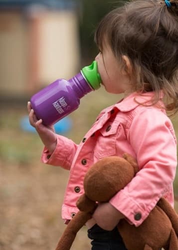 Klean Kanteen Kid Classic sportkork vattenflaska för barn 355ml