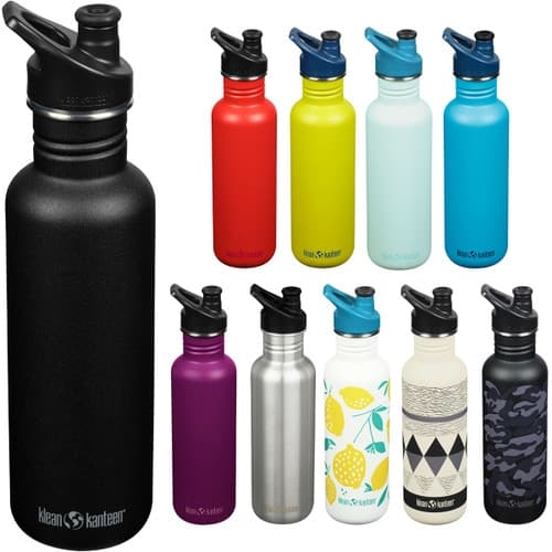 Klean Kanteen Classic sportflaska av stål 800ml