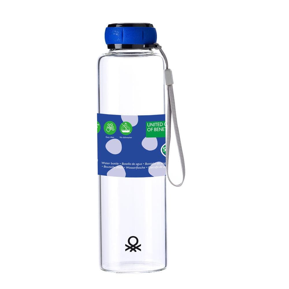Water bottle RAINBOW BE Benetton Blue