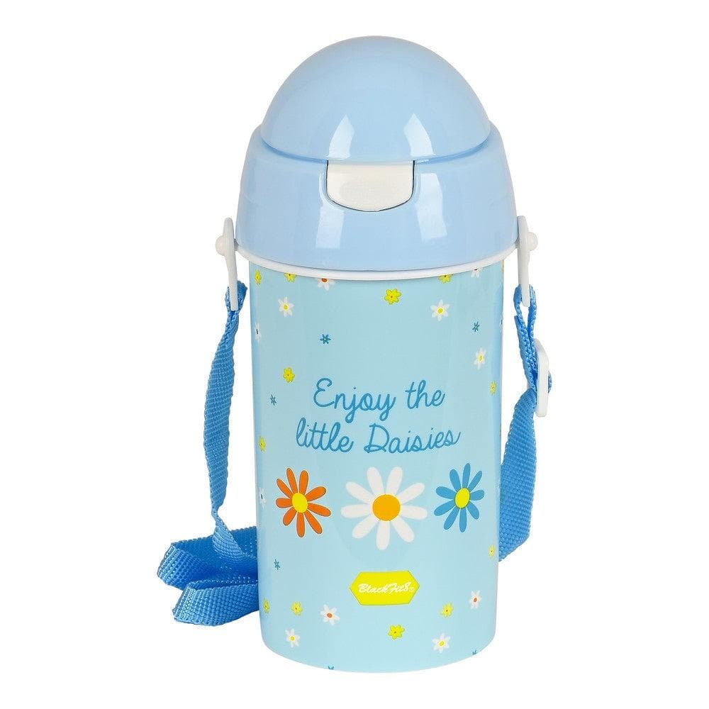 Water bottle BlackFit8 Daisies Light Blue (500 ml)