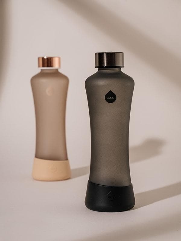 EQUA vattenflaska glas 550ml Pepper