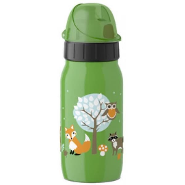 emsa KIDS isotermisk flaska ISO 2 GO, 0,35 L, pirat 0,000000 Svart